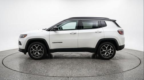 Bright White Clearcoat 2025 Jeep Compass Limited