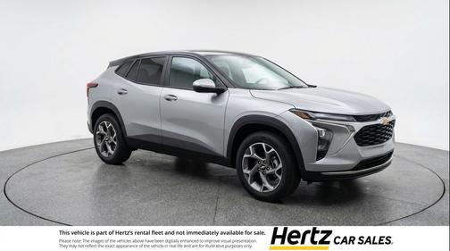 Gray 2025 Chevrolet Trax LT