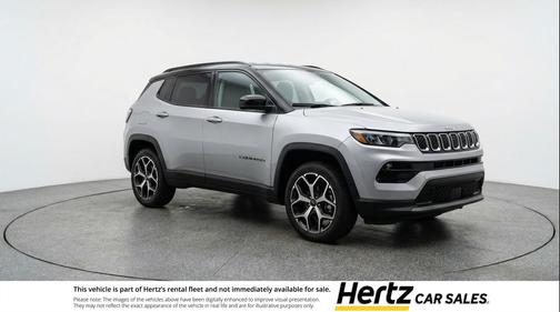 Silver Zynith Metallic Clearcoat 2025 Jeep Compass Limited