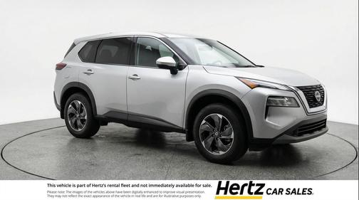 Brilliant Silver Metallic 2025 Nissan Rogue SV