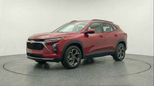 Crimson Metallic 2025 Chevrolet Trax LT