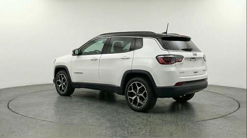 Bright White Clearcoat 2025 Jeep Compass Limited
