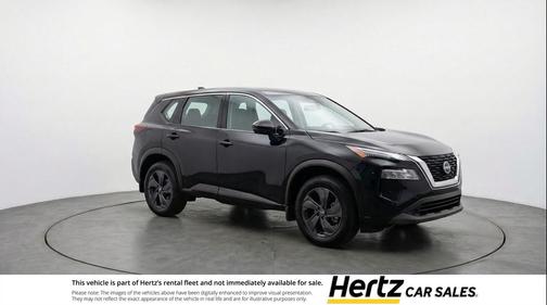 Super Black 2025 Nissan Rogue SV