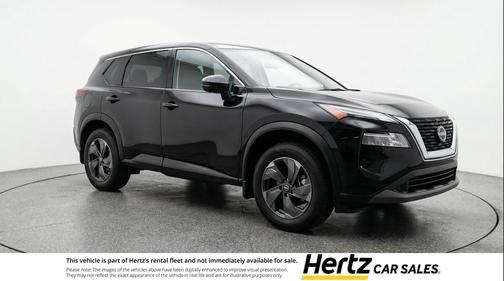 Super Black 2025 Nissan Rogue SV