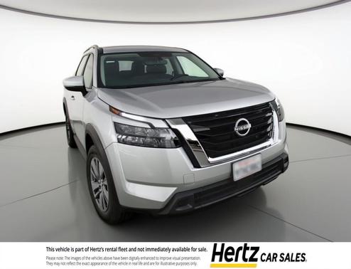 Brilliant Silver Metallic 2025 Nissan Pathfinder SV FWD