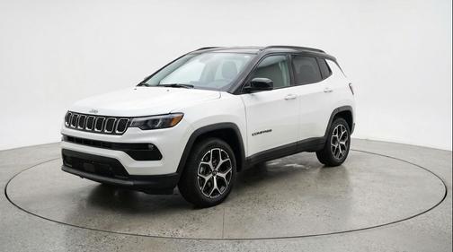 Bright White Clearcoat 2025 Jeep Compass Limited