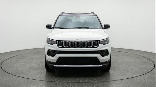 Bright White Clearcoat 2025 Jeep Compass Limited