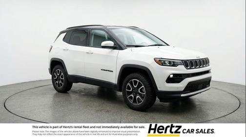 Bright White Clearcoat 2025 Jeep Compass Trailhawk
