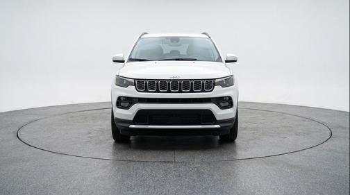 Bright White Clearcoat 2025 Jeep Compass Limited