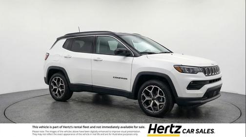 Bright White Clearcoat 2025 Jeep Compass Limited