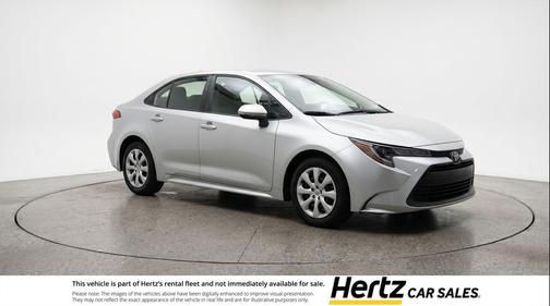 Classic Silver Metallic 2025 Toyota Corolla LE