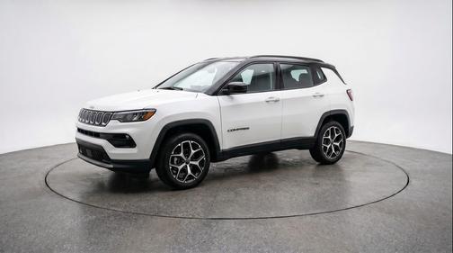 Bright White Clearcoat 2025 Jeep Compass Limited