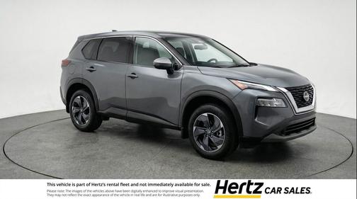 Gun Metallic 2025 Nissan Rogue SV