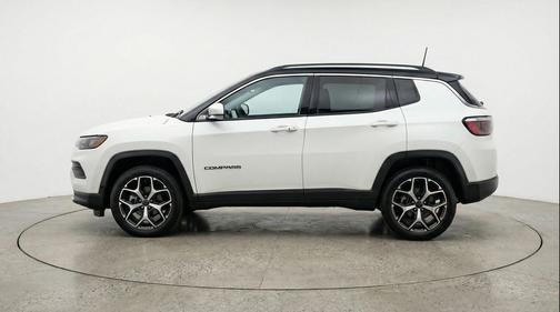 Bright White Clearcoat 2025 Jeep Compass Limited