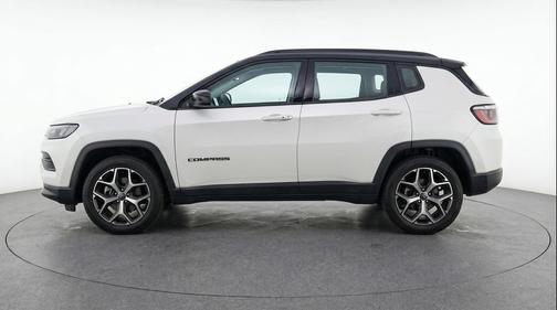 Bright White Clearcoat 2025 Jeep Compass Limited