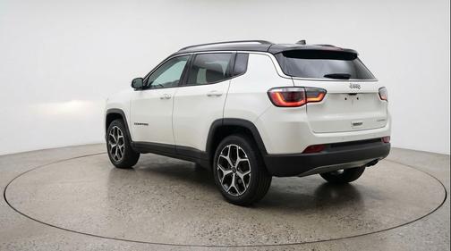 Bright White Clearcoat 2025 Jeep Compass Limited