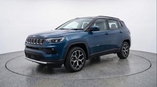 Hydro Blue Pearlcoat 2025 Jeep Compass Limited