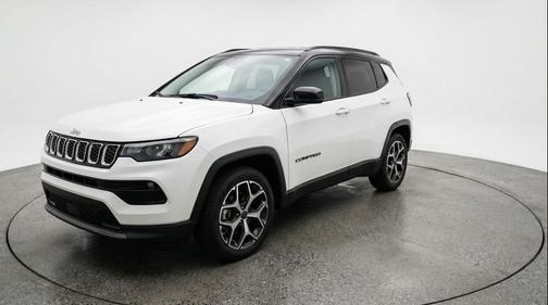 Bright White Clearcoat 2025 Jeep Compass Limited