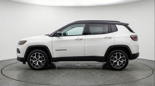 Bright White Clearcoat 2025 Jeep Compass Limited