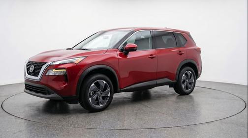 Scarlet Ember Tintcoat 2025 Nissan Rogue SV