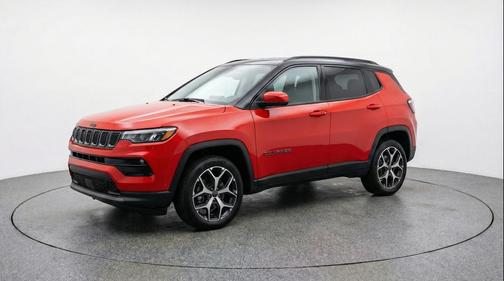 Red Hot Pearlcoat 2025 Jeep Compass Limited