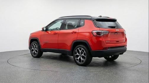 Red Hot Pearlcoat 2025 Jeep Compass Limited