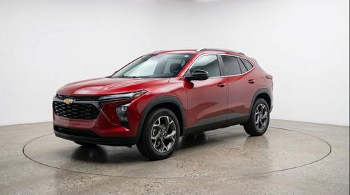 Crimson Metallic 2025 Chevrolet Trax LT