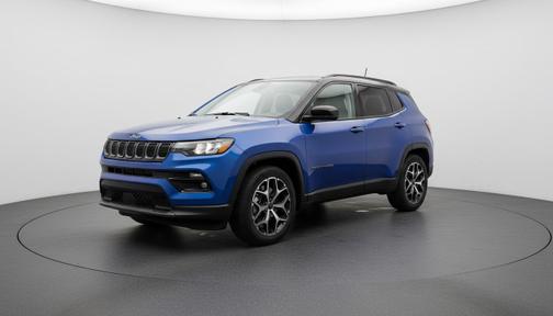 Hydro Blue Pearlcoat 2025 Jeep Compass Limited