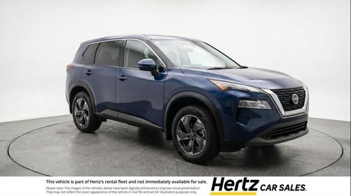 Deep Ocean Blue Pearl 2025 Nissan Rogue SV