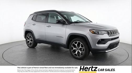 Silver Zynith Metallic Clearcoat 2025 Jeep Compass Limited