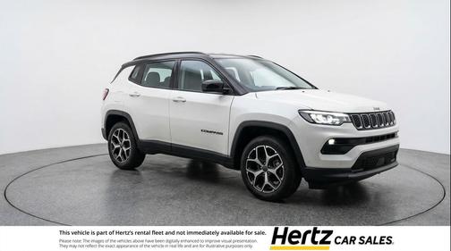 Bright White Clearcoat 2025 Jeep Compass Limited