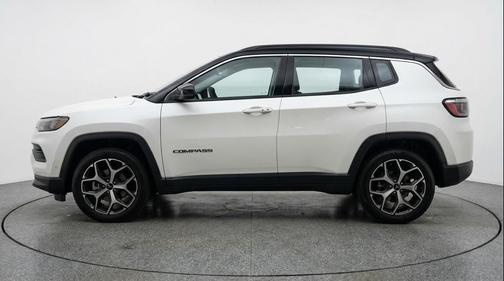 Bright White Clearcoat 2025 Jeep Compass Limited