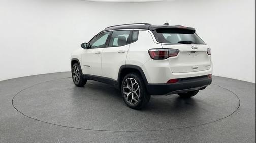 Bright White Clearcoat 2025 Jeep Compass Limited