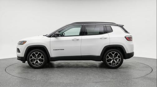 Bright White Clearcoat 2025 Jeep Compass Limited