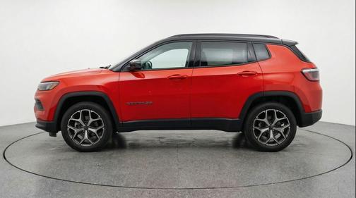 Red Hot Pearlcoat 2025 Jeep Compass Limited