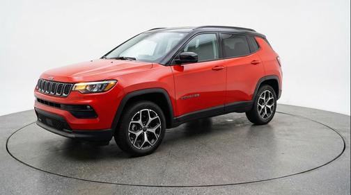 Red Hot Pearlcoat 2025 Jeep Compass Limited