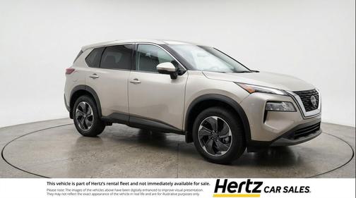 Baja Storm Metallic 2025 Nissan Rogue SV