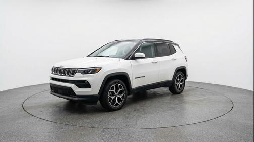 Bright White Clearcoat 2025 Jeep Compass Limited