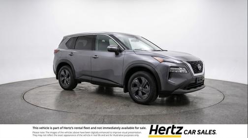 Gun Metallic 2025 Nissan Rogue SV