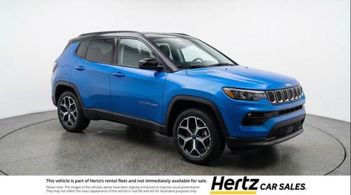 Hydro Blue Pearlcoat 2025 Jeep Compass Limited