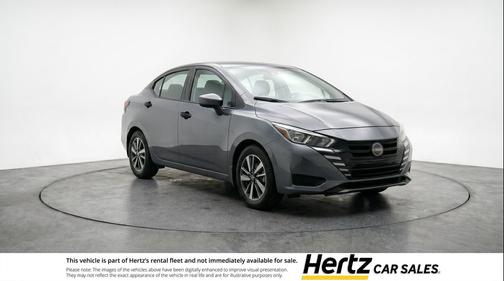 Gun Metallic 2025 Nissan Versa 1.6 SV
