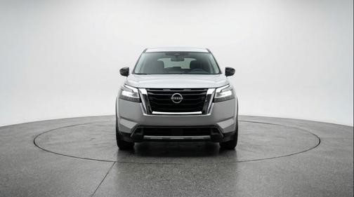 Brilliant Silver Metallic 2025 Nissan Pathfinder SV 4WD
