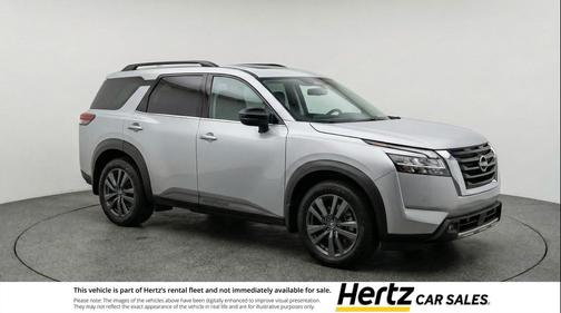 Brilliant Silver Metallic 2025 Nissan Pathfinder SV 4WD