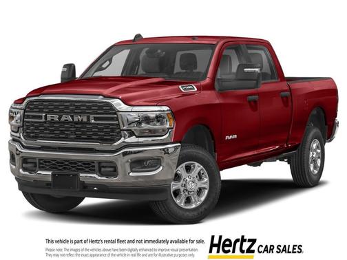Red 2024 RAM 2500 Big Horn Crew Cab 4x4 6'4' Box