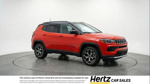 Red Hot Pearlcoat 2025 Jeep Compass Limited