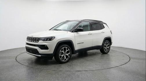 Bright White Clearcoat 2025 Jeep Compass Limited