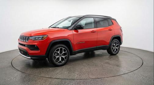 Red Hot Pearlcoat 2025 Jeep Compass Limited