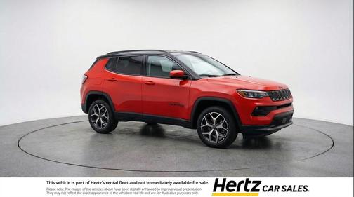 Red Hot Pearlcoat 2025 Jeep Compass Limited