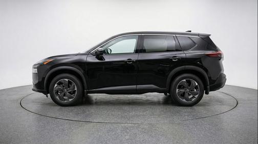 Super Black 2025 Nissan Rogue SV