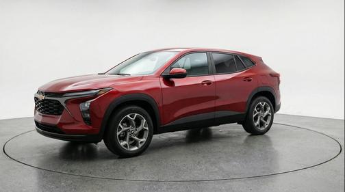 Crimson Metallic 2025 Chevrolet Trax LT